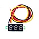 VOLTÍMETRO DIGITAL CON CORRIENTE DE 0 - 100 V DC