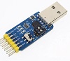 CONVERTIDOR USB TTL ADAPTADOR 6 EN 1 RS232 RS485 ARDUINO PIC