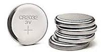BATERIA PILA DE LITIO TIPO BOTON CR2032 3V LIMNO2 3MA PARA CONTROLES TARJETAS RELOJES