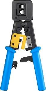 CRIMPEADROA RJ45 PARA EL EXTREMO DEL CONECTOR DE PASO