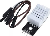MODULO SENSOR  DHT22 DIGITAL   PARA MEDIR TEMPERTURA Y HUMEDAD CON CABLE ; CONSTA DE UN SENSOR DE SALIDA CALIBRADA, POSEE UN SENSOR DE HUMEDAD CAPACITIVO Y UN NTC DE TEMPERATURA CONECTADO A UN MCU DE
