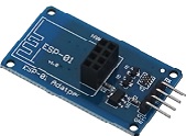 MÓDULO ADAPTADOR INALÁMBRICO WIFI SERIE ESP8266 ESP 01 3,3 V 5V ESP01 ADAPTADORES PCB COMPATIBLE CON  ARDUINO.
