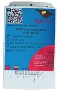 FUENTE DE ALIMENTACIÓN INTELIGENTE, CUENTA CON UN MÓDULO DE RELÉ OPTOACOPLADO. POSEE UN MÓDULO DE CARGA Y BATERÍA INTERNA PARA MANTENER ENCENDIDOS LOS EQUIPOS CONECTADOS, SIRVE PARA APERTURAR HEMBRILL