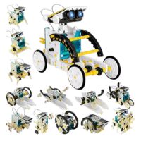 13-IN-1 EDUCATION SOLAR ROBOT TOYS DIY BUILDING SCIENCE EXPERIMENT KIT FOR KIDS AGED 8-10 AND OLDER,SOLAR POWERED BY THE SUN