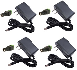COMBO 4 FUENTES DE PODER 4 PLUG DE CORRIENTE