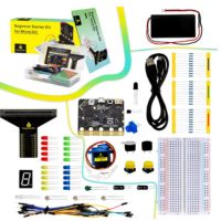 KIT DE MICROBIT PORTBATERIAS - PROTOBOARD - INCLUYE MOCROBIT