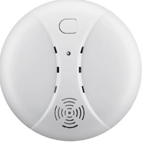 SENSOR DE HUMO INTELIGENTE INALÁMBRICO INDEPENDIENTE, WIFI, FRECUENCIA 433MHZ,  DE ALTA SENSIBILIDAD. TRABAJA POR MEDIO DE DETECCION FOTOELECTRICA.