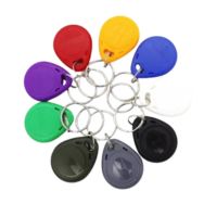 LLRFIDRE10-1.jpg PAQUETE DE 10 UNDS DE LLAVES DE PROXIMIDAD TIPO LLAVEROS REESCRBIBLE LOT EM4305 / EM5200 T5577