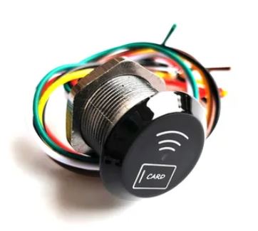LECTOR DE TARJETAS DE PROXIMIDAD INTELIGENTE RFID, 125KHZ,  RESISTENTE AL AGUA, WEIGAND 26 -34 EMPOTRABLE