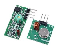 PAR MÓDULO RECEPTOR INALÁMBRICO RF Y MÓDULO TRANSMISOR 433