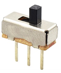 INTERRUPTOR DE ENCENDIDO Y APAGADO DESLIZANTE DE 2 POSICIONES.