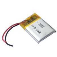 MINI BATERIA DE LITIO RECARGABLE DE 3.7V PLANA