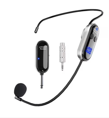 MANOS LIBRES UHF INALAMBRICO CON ADAPTADOR PLUG RECARGABLE