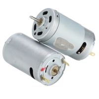 MOTOR DE DC R390 MOTOR MICRO DE ALTO PAR 390 12V MOTOR DE MOTOR DE CEPILLO 20000RPM PARA HERRAMIENTAS ELÉCTRICAS SECADOR DE PELO JUGUETES HERRAMIENTA DE DESTORNILLADOR