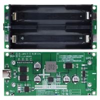 MINIUPS DC 5V A 12V 15W BATERÍAS 18650 CARGADOR Y FUENTE DOBLE BATERIA 18650