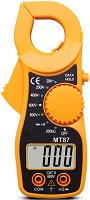 MULTÍMETRO DE PINZAS DIGITALES LCD PORTÁTIL MT87 CON MEDICIÓN DE VOLTAJE CA/CC PROBADOR DE RESISTENCIA DE CORRIENTE PRUEBA MÚLTIPLE