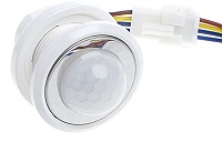 INTERRUPTOR PROGRAMABLE DE LUZ CON SENSOR DE MOVIMIENTO PIR DE 110 GRADOS CON RETARDO DE TIEMPO AJUSTABLE