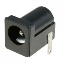 POWER JACK DE MONTAJE PCB 5X2,1MM HEMBRA DC, CONECTOR DE ENCHUFE