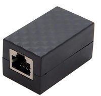 PROTECTOR DE RAYOS DE RED POE HEMBRA/HEMBRA MONITOR POE CÁMARA PROTECTOR CONTRA SOBRETENSIONES, PROTECCIÓN DESCARGADOR