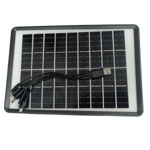 PANEL SOLAR PARA ARDUINO,ESP RASPERRY 5V 6W CON MULTIPLES PUNTAS