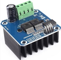 MÓDULO PWM DE PUENTE H CONTROLADOR DE MOTOR PASO A PASO DOBLE, BTS7960 DRIVER 43A PARA COCHE INTELIGENTE ARDUINO