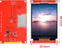 PANTALLA TFT SPI 3,2 TACTIL RGB FULL COLOR LECTOR SD