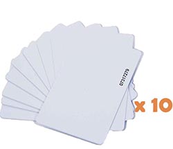 TARJETA DE PROXIMIDAD RFID 125KHZ IMPRIMIBLE, PRECIO POR 10 UNIDADES