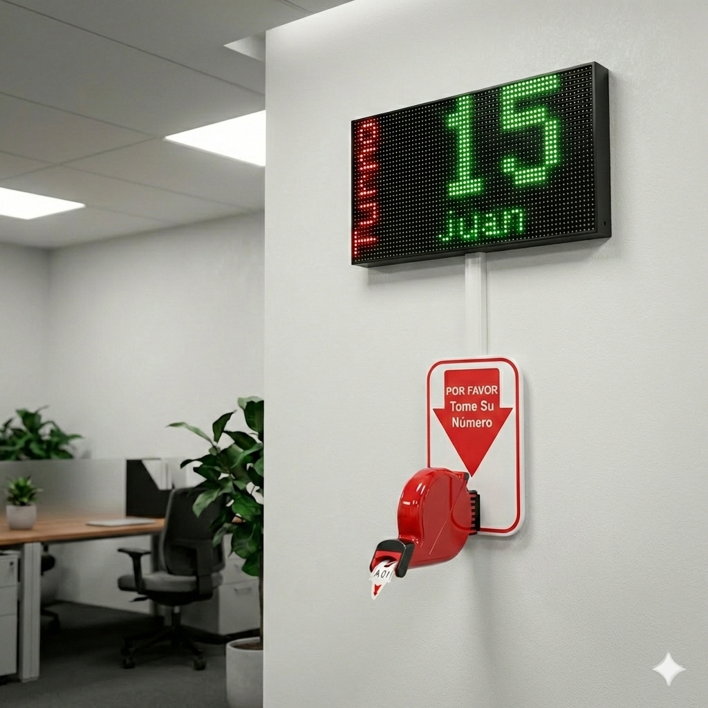 Turnero junto con Tickera