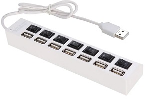 EXTENSOR HUB DE PUERTO USB 7 PUERTOS