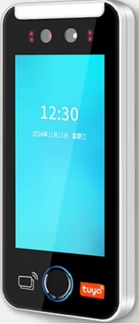 CONTROL DE ACCESO Y ASISTENCIA CON RECONOCIMIENTO FACIAL, CON HUELLA DACTILAR,  TRABAJA CON LA APP TUYA SMART.PANTALLA TACTIL DE ALTA DEFINICION, CAMARA BINICULAR. 4G BLUETOOH.